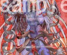 いろいろイラスト作成します アナログ　紙に手描き手塗りもします。 イメージ1