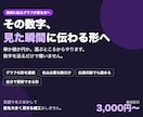 Excelの数字をグラフにして見やすくします 数字を送るだけで、伝わる図にします イメージ1