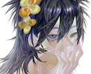 アンニュイな表情が魅力的なイラスト制作します あなたの大切なOCキャラ、私の世界観で表現します イメージ7