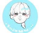 商用可のふるふわ可愛い似顔絵描きます SNSアイコンやブログ、ビジネスアイコンなどにどうぞ！ イメージ1