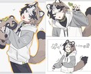 イラスト制作承ります キャラクターの特徴を掴むことが得意です。 イメージ6