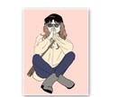 オシャレで素朴なアイコンイラスト描きます SNSに世界に一つだけのアイコンはいかがですか? イメージ5
