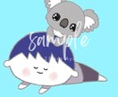 最短即日納品！SNS用に！寝そべりアイコン描きます ゆる〜く可愛い、絵本のような優しいタッチの絵柄で印象UP♪ イメージ4