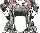 迫力のあるかわいい女の子の1枚絵描きます 1週間以内に納品！追加料金特に無し！ イメージ6