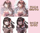 可愛い女の子のイラスト描きます 顔と髪にこだわったあなただけのイラスト制作させてください！ イメージ2