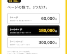 原稿づくりから任せられるホームページを作ります 打ち合わせなしでも進みます。1ページ60,000円から イメージ2