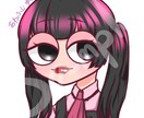 修正何回でも！かわいくて個性的なアイコン作成します SNS映えする目を引くアイコンを最短二日で描きます イメージ6