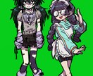 目を惹く可愛いイラストを作成いたします カッコいいから可愛いまで、男の子も承ります！ イメージ1