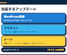 WordPressのアップデートを代行します バックアップから更新後の確認までまとめて対応 イメージ7