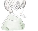 記念日や贈り物にぴったります おしゃれで繊細、心が温かくなる似顔絵描きます イメージ4