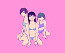アイコン、イラスト承ります エモくて可愛い、イラスト、アイコンいかがですか イメージ4