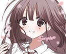 美少女ゲーム風絵柄のアイコンお描きします 雰囲気を全面に出した絵柄と塗りです★ イメージ1