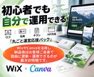 ロゴ・名刺・チラシ・HP作成丸ごとパック販売します 初心者でも自分で修正～運用ができます！ イメージ3