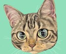 可愛くてオシャレなペットの絵描きます お顔のアップがかわいい似顔絵です! イメージ4