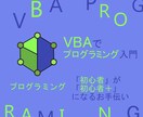 VBAを題材にプログラミングを教えます プログラミング「初心者」が「初心者＋」になるお手伝いをします イメージ1