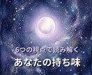 6つの視点で読み解く、あなたの持ち味をお伝えします 生年月日だけで、あなたの本質的な持ち味を読み解きます イメージ1