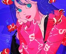 ご希望のイラスト制作します MV・アイコン・他お好きな用途でお使い頂けます イメージ4