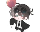 商用利用無料！かわいいデフォルメイラスト描きます VTuber、創作キャラクター、SNSアイコンなどに！ イメージ3