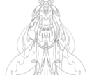 立ち絵描きます 全身立ち絵1枚千円です。表情差分3点事に千円です。 イメージ9