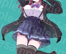 かわいい女の子のイラスト承ります アイコン、動画サムネ、キービジュなどお描きします。 イメージ2