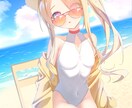 最短5日納品　一枚絵・スチル・立ち絵制作します かわいい〜大人っぽい雰囲気まで幅広く対応可能です イメージ8