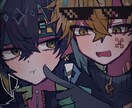 SNSアイコンや1枚絵、夢絵など描きます ダークな絵柄で癖になるようなイラストを描きます！♡ イメージ4