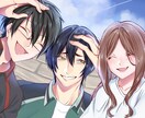 夢絵･商用･SNSなど！キラキラなイラスト描きます 推しの誕生日･アイコン・夢絵等！ご希望承ります♪ イメージ1