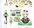 Vtuberキャラデザ～モデリング全行程制作します Live2Dモデル・パーツ分け・ロゴ・SDキャラまで全部込！ イメージ8