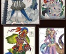 キャラクターデザイン＆全身立ち絵制作します 配信やTRPGなどに、あなただけのキャラを制作 イメージ2