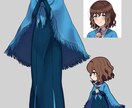お好きなキャラクター描きます TRPGの立ち絵にも使えます！ イメージ1