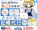 丸投げOK｜個人事業主・法人の記帳代行します 面倒な帳簿付け、丸ごと任せて本業に集中しませんか？ イメージ1