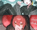 可愛い×ちょっぴりダークなイラストを描きます 中性的な男の子や可愛い女の子が得意です！ イメージ3