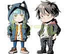 可愛くてかっこいい印象に残るキャライラスト描きます 立ち絵、Vtuberさん、ヘッダー、サムネ、動画・配信にも◎ イメージ6