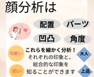 顔分析・あなたの魅力お伝えします 顔分析で特徴や魅力を再発見！自分らしく輝くあなたへ導きます！ イメージ4