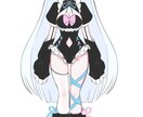 格安で華やかで可愛いキャラクターイラスト描きます 8.9月限定価格✨可愛いアイコン•立ち絵制作✨ イメージ6