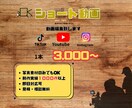 ショート動画を作成します あなたの想いを映像で表現、心に響く作品にします イメージ1