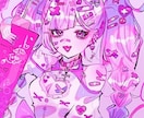 MV・人物絵・オリキャラ承ります ○○カラフルな絵から彩度薄めの絵まで幅広くサービス致します！ イメージ4