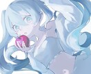 SNSアイコンやサムネイルに使えるイラスト描きます 単色をメインにしたイメージがわかりやすいイラストを描きます。 イメージ1