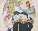 絵本を切り抜いたコラージュ作品を作っています インテリアにもプレゼントにも！全て一点物のオリジナル作品！ イメージ1