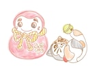 立ち絵描きます 全身立ち絵1枚千円です。表情差分3点事に千円です。 イメージ3
