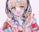 商用OK！女の子のイラスト承ります アニメ塗り／水彩風／ある程度柔軟に対応可 イメージ1