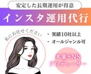 格安で30日Instagram運用代行します 完全丸投げも◎プロが企画から投稿まで行います！ イメージ1