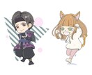 かわいくおしゃれなイラスト描きます アイコン・グッズ・スタンプ・キャラクター等用途に合うイラスト イメージ6