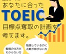 あなたに合ったTOEIC目標点奪取の計画を立てます 【先着2名様限定価格】自分に合った勉強法が見つからない方へ イメージ1