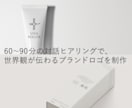 10年先もブランドを導くロゴデザインを作成します 心から納得いただくために【修正回数無制限】で承ります イメージ1
