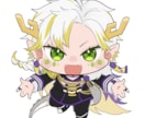 好きを詰め込んだデフォルメキャラアイコン作成します メイキング動画付き！SNSで自慢できる♡個性アイコン イメージ10