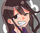 おためし価格で2枚描きます 即日可！かわいいデフォルメアイコン描きます イメージ2