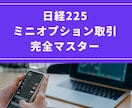 ミニオプション取引の基礎から収益までをお教えします ミニオプション取引の初期投資金は10分の1と低額で安心です イメージ1