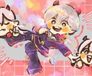 クレヨンのような全身イラスト動画を作ります やさしい色と動きで心に灯りをともします イメージ1