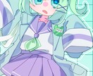 女の子の可愛いイラスト描きます 立ち絵、アイコン制作等承ります イメージ4